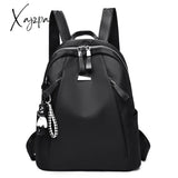 Xajzpa - Fashion Backpack Waterproof For Women Quality School Bags Female Solid Color Travel Small