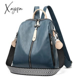 Xajzpa - Fashion Backpack Women Soft Leather Backpack Female White High Quality Travel Back Pack School Backpacks for Girls Sac A Dos Hot