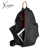 Xajzpa - Fashion Business Men’s Crossbody Bags High Quality Waterproof Nylon Chest Packs Casual