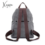 Xajzpa - Fashion Canvas Female Backpack Multifuction Casual For Teenager Girls New Summer Women