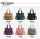 Xajzpa - Fashion Canvas Women Bag Large Capacity Handbags Brand Designer Female Tote Casual