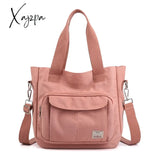 Xajzpa - Fashion Canvas Women Bag Large Capacity Handbags Brand Designer Female Tote Casual