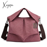 Xajzpa - Fashion Crossbody Bags For Women 2023 New Large Capacity Canvas Handbag Luxury Handbags