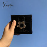 Xajzpa - Fashion Cute Women Purse Pu Bright Leather Design Wallet Sweet Ladies Mini Purses Vintage