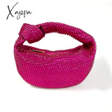 Xajzpa - Fashion Diamonds Lady’s Handbag Luxury Brand Designer Style Mini Women Bag Evening Purse