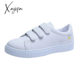 Xajzpa - Fashion Flower Decoration Women Casual Shoes Convenient Breathable White All-Match Round