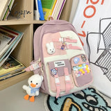 Xajzpa - Fashion Girls Waterproof Bookbag Women Laptop Mochila Student Kawaii Shoulder Bag Backpack