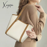 Xajzpa - Fashion High-End Shopping Composite Bag For Women Totes Shoulder Bags 2 Size Female Handbag