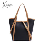 Xajzpa - Fashion High-End Shopping Composite Bag For Women Totes Shoulder Bags 2 Size Female