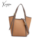 Xajzpa - Fashion High-End Shopping Composite Bag For Women Totes Shoulder Bags 2 Size Female