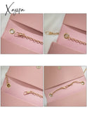 Xajzpa - Fashion Korean Lock Mini Square Bag Women Spring New Embroidered Color Stitching Wild