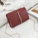 Xajzpa - Fashion Korean Lock Mini Square Bag Women Spring New Embroidered Color Stitching Wild