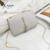 Xajzpa - Fashion Korean Lock Mini Square Bag Women Spring New Embroidered Color Stitching Wild