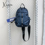 Xajzpa - Fashion Large Chest Bag Men Shoulder Bags Male Messenge Crossbody For School Trip Hiking