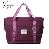 Xajzpa - Fashion Large Travel Cabin Tote Bag Handbag Nylon Waterproof Shoulder Women Weekend Gym