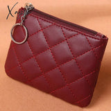 Xajzpa - Fashion Leather Coin Purse Women Small Wallet Change Purses Mini Zipper Money Bags