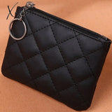 Xajzpa - Fashion Leather Coin Purse Women Small Wallet Change Purses Mini Zipper Money Bags