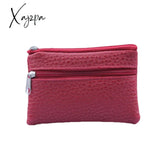 Xajzpa - Fashion Leather Coin Purse Women Small Wallet Change Purses Mini Zipper Money Bags