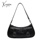 Xajzpa - Fashion Leather Shoulder Armpit Bag For Women Tend Female Simple Small Pocket Design