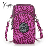 Xajzpa - Fashion Leopard Cartoom Animal Printing Bag For Women Girl Mini Crossbody Bags Shoulder