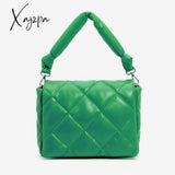 Xajzpa - Fashion Lingge Quilted Women Handbag Designer Padded Shoulder Crossbody Bag Luxury Pu