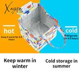 Xajzpa - Fashion Lunch Bag Insulated Thermal Lovely Cat Multicolor Breakfast Box Bags Women