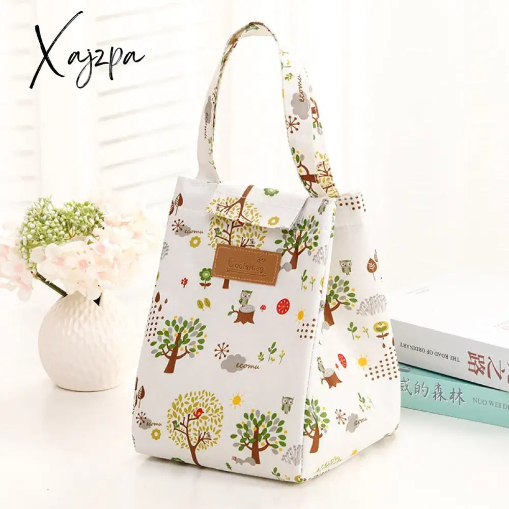 Xajzpa - Fashion Lunch Bag Insulated Thermal Lovely Cat Multicolor Breakfast Box Bags Women