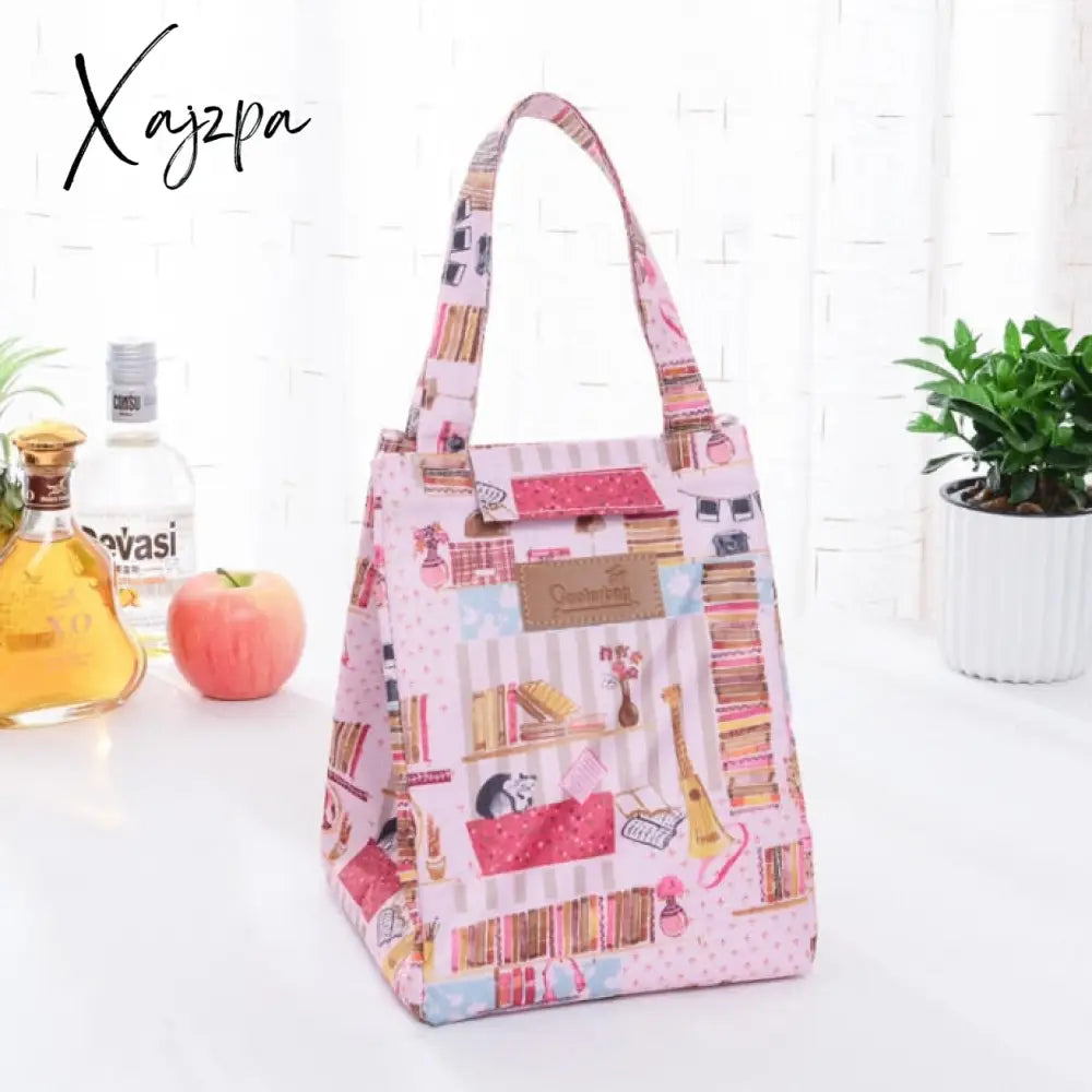 Xajzpa - Fashion Lunch Bag Insulated Thermal Lovely Cat Multicolor Breakfast Box Bags Women