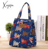 Xajzpa - Fashion Lunch Bag Insulated Thermal Lovely Cat Multicolor Breakfast Box Bags Women