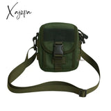 Xajzpa - Fashion Men Messenger Bag Canvas Cell Phone Shoulder Small Crossbody Pack Travel Waist