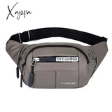 Xajzpa - Fashion Men Pack Teenager Outdoor Sports Running Cycling Waist Bag Male Shoulder Belt