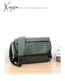 Xajzpa - Fashion Men Shoulder Crossbody Bag Nylon Cloth Messenger Bags For Man 2023 Male Designer