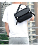 Xajzpa - Fashion Men Shoulder Crossbody Bag Nylon Cloth Messenger Bags For Man 2023 Male Designer