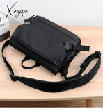 Xajzpa - Fashion Men Shoulder Crossbody Bag Nylon Cloth Messenger Bags For Man 2023 Male Designer