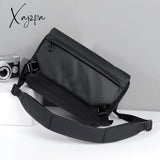 Xajzpa - Fashion Men Shoulder Crossbody Bag Nylon Cloth Messenger Bags For Man 2023 Male Designer