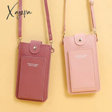 Xajzpa - Fashion Multifunction Touch Screen Mini Shoulder Bag Woman Daily Clutch Bolsas Women’s