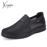 Xajzpa - Fashion New Men Sneakers Large Sizes 38-48 Soft Lightweight Breathable Slip-On Flats