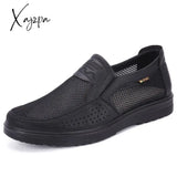 Xajzpa - Fashion New Men Sneakers Large Sizes 38-48 Soft Lightweight Breathable Slip-On Flats