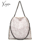 Xajzpa - Fashion New Women’s Chain Shoulder Bag Large Capacity Crossbody Tote Female Foldable