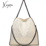 Xajzpa - Fashion New Women’s Chain Shoulder Bag Large Capacity Crossbody Tote Female Foldable