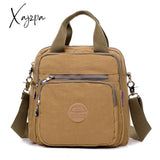 Xajzpa - Fashion One-Shoulder Backpack Multifunctional Travel Waterproof Mummy Bag School Bags For