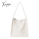 Xajzpa - Fashion Patent Leather Women Shoulder Bags Vintage Female Casual Tote Handbags Large