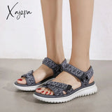 Xajzpa - Fashion Sandals Women Summer Shoes Soft Comfortable Beach Young Ladies Casual Plus Size 42