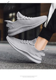 Xajzpa - Fashion Sneakers Lightweight Men Casual Shoes Breathable Male Footwear Lace Up Walking