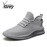 Xajzpa - Fashion Sneakers Lightweight Men Casual Shoes Breathable Male Footwear Lace Up Walking