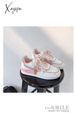 Xajzpa - Fashion Trends Sweet Lolita Shoes Women Platform Sneakers Sports Kawaii Flat Causal