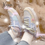 Xajzpa - Fashion Trends Sweet Lolita Shoes Women Platform Sneakers Sports Kawaii Flat Causal