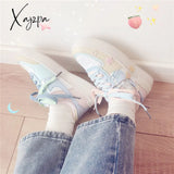 Xajzpa - Fashion Trends Sweet Lolita Shoes Women Platform Sneakers Sports Kawaii Flat Causal