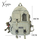 Xajzpa - Fashion Waterproof Nylon Women Backpack For Girls Travel High Capacity Student Bookbag Men