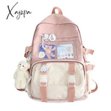 Xajzpa - Fashion Waterproof Women Backpack Teenager Girl Kawaii Bookbag Laptop Rucksack Cute